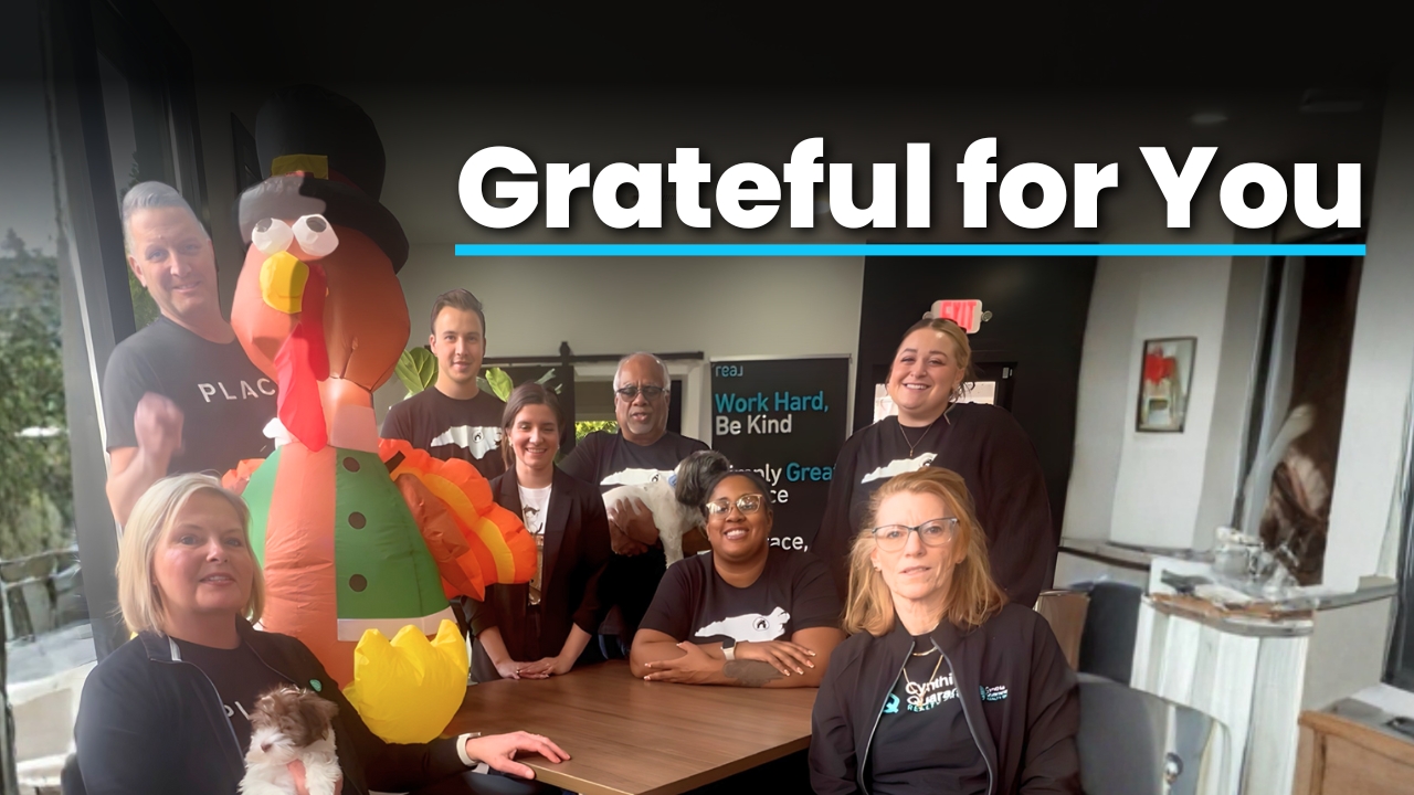 A Message of Thanks and Gratitude This Thanksgiving
